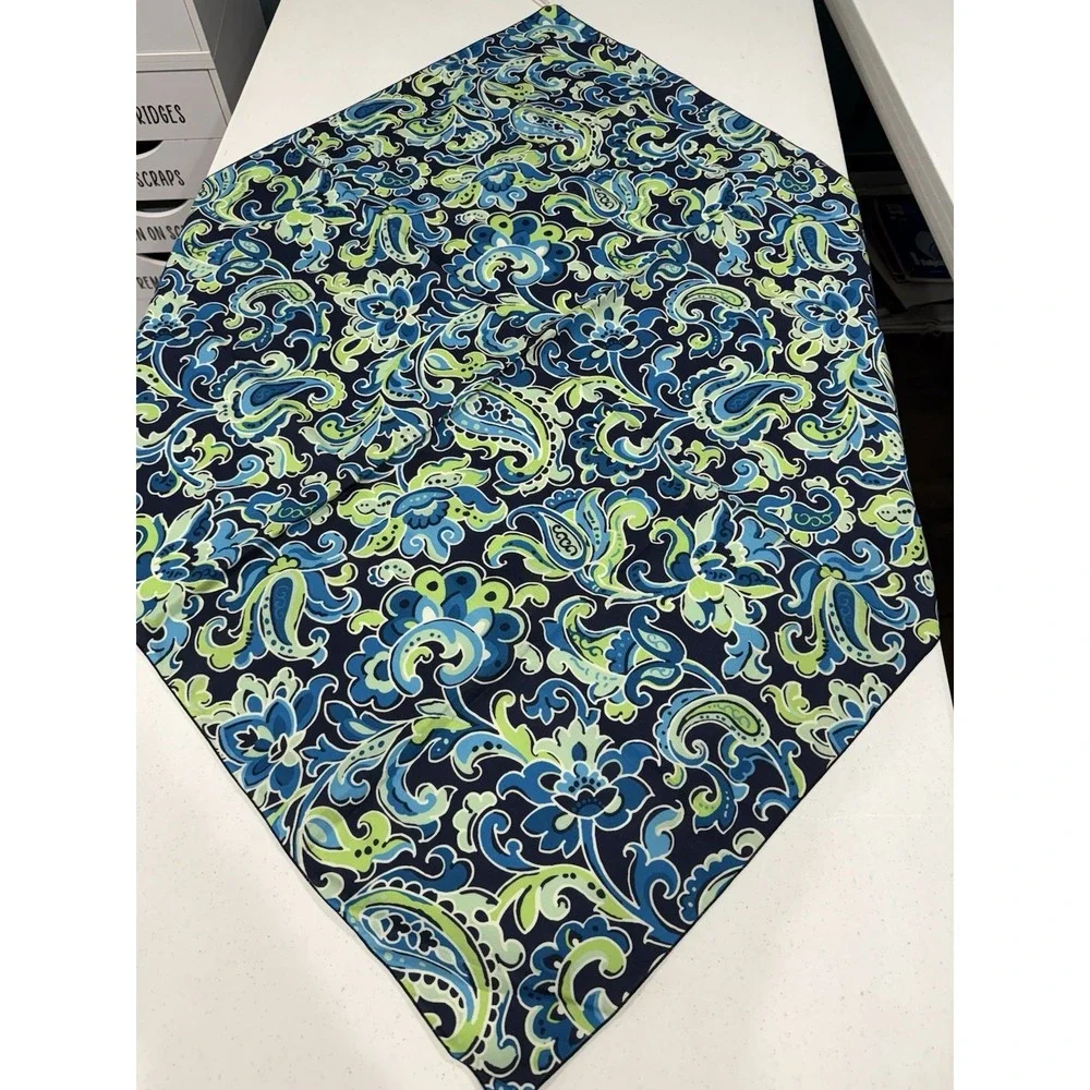Longaberger Table Square Overlay Daydream Fabric 36